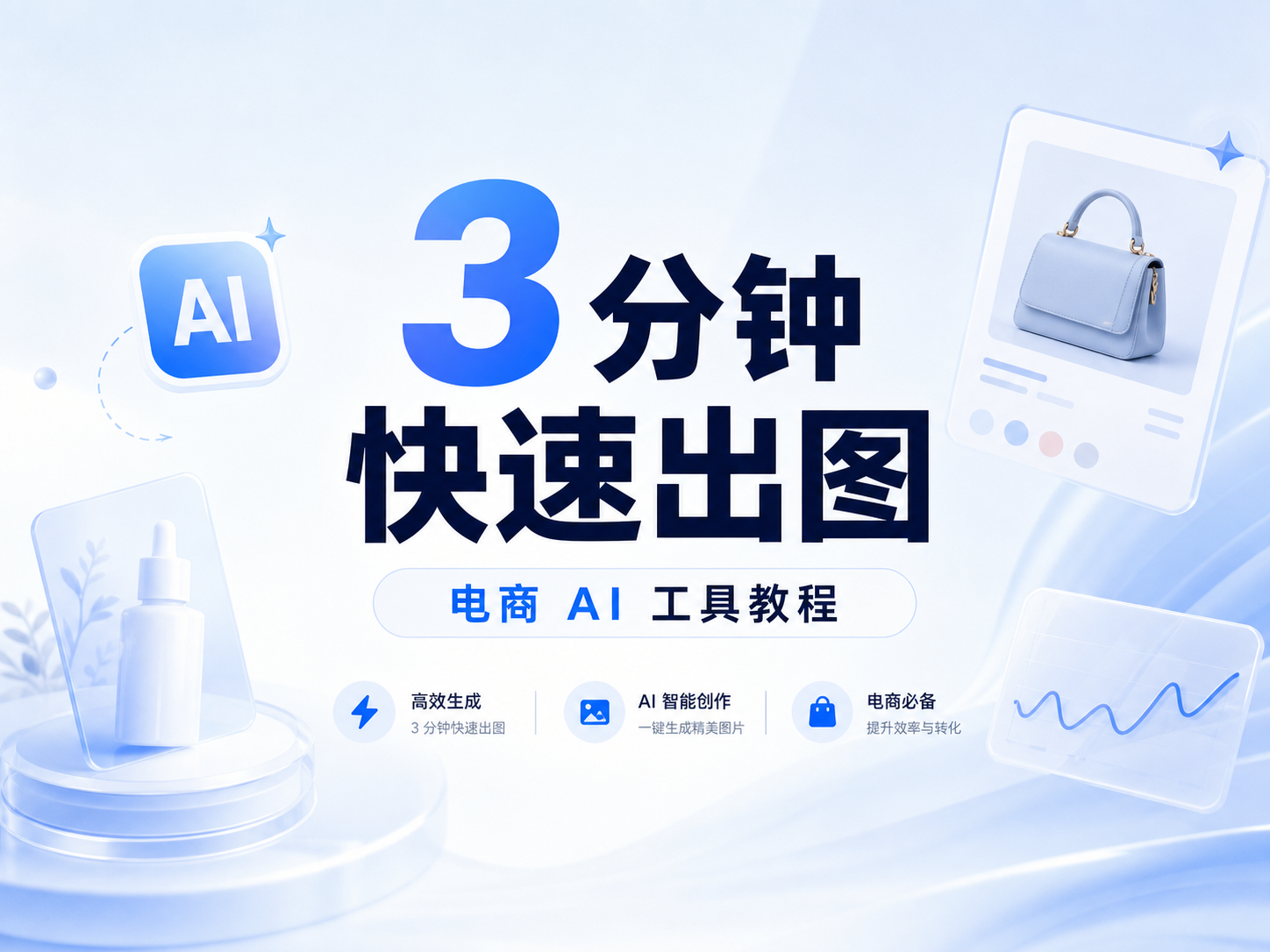 新手3分钟快速出图--零基础一键生成商用高转化详情图